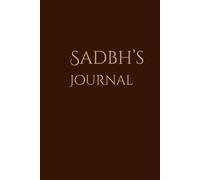 Sadbh: An Irish Name Journal: A Personal Lined Notebook with Irish Name Meaning