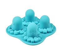 Flexible Octopus Ice Cube Molds Ice Cube Tray Ice Ball Maker Reusable Silicone Mold For Freezer Easy To Release Octopus Ice Maker Small