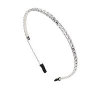 Saddgo Headbands For Women Metal Headband Thin Headband Slip Metal Chain Headband Chain Headband Chain Hair Hoop Chain Headband Elastic