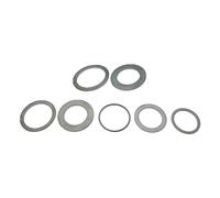 Saddgo Reducing Rings 7 Pcs Bore Bushes, Stainless Steel, Fine Grit, Compatible with Angle Grinder & Rotary Tools