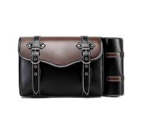 Saddle Bag PU Motorcycle Saddle Bag Side Luggage Tool Bag Large Capacity Knight Motorcycle Accessories Motorbike Flip Hanging Bag Placement Bag