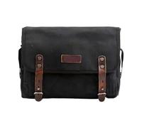 Saddle Bags, Waxed Canvas Pouch, Organizer Bag for Motorcycle, Portable Design with Expandable Function, Easy to Carry Bag, Top Notch Cycling Accessory, Seat Pack for Riding, 13.77x9.84x3.93 Inches