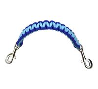 Saddle Balance Strap, English Saddle Training Handle with Metal Snaps, 15.4 in / 39 cm Woven Nylon Grab Strap, Equestrian Riding Equipment for Stability and Balance in Practice and Lessons