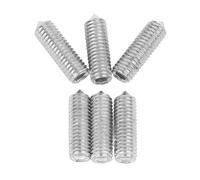 Saddle Bridge Height Adjustment Hex Screws, Guitar Bridge Hex Screws Metal for Guitar Practice (Silver)