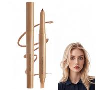 Saddle Brown Matte Lip Liner Pencil,Plump Matte Crayon Lip Liner Pencil,Waterproof Lipliner Pencil,Plump Lip Pencil Liner Long-Lasting Creamy Formula,Retractable Lip Liners Lipstick for Women 07#