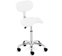 Saddle Chair 500-700 mm 150 kg White - Saddle Stools by Physa White