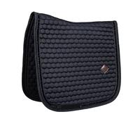 Saddle cloth glitter band dressage black