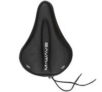 Saddle Cover Gel M-WAVE Wide Brass Schlager Comfort Bicycle Saddle