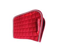 Saddle Pad for Dressage - Non-Slip Riding Mat with Cotton Core, Sweat-Absorbing Pad, Ergonomic Double Roller Design for Secure Grip and Gentle Pressure Distribution | Perfect for Horse Riding