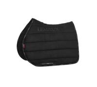 LeMieux GP Work Pad - Fits Under General Purpose and Jumping Saddles - High Wither Profile & Girth Keeper - Black - Small/Medium