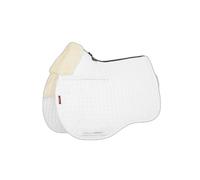 LeMieux Merino+ Half Lined GP Square - White/Natural Large