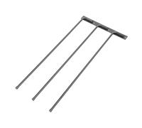 Saddle Pad Rack Wall Mount Blanket Wall Rack with 3 Swinging Bars, Heavy Duty 180 Degree Swing Rack Horse Blanket Holder for Tack Room Organization Horse Stall Accessories