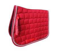 Saddle Pads Dressage Pad Jump Sweat Thickened Cotton Elastic With Double Roller Rope For The Horse's Back(Color 3)