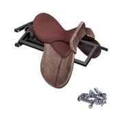 Saddle Rack Wall Mount for English and Western Saddles, Heavy Duty Steel Horse Blanket Racks for Tack Room/ Barns/ Garage/ Display, Black, 23.6x7in(1 Pc)