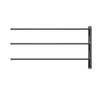 Saddle Rack Wall Mounted, Horses Blanket Stall Supplies, 180 Degree Swing out Saddle Pad Rack Attachment, Well-Spaced Saddle Stand Horses Blanket Stall Supplies for Horse Accessories