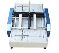 Saddle Stitch Binding Machine, A3 Electric Stapler, Automatic Paper Stitching and Folding for Booklets, Leaflets, Church Bulletins, Instruction Book Production