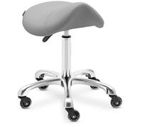 Saddle Stool 570 750 mm 150 kg Dark Grey - Saddle Stools by Physa Dark grey