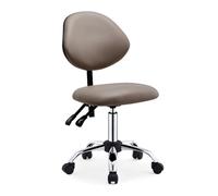 Saddle Stool,Ergonomic Saddle Chair - Comfortable Rolling Stool for Salon, Spa, Beauty, Massage, Dental Clinic & Home Office - Stylish & Versatile (Color 2)