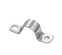Saddle Strap clamp 304 Stainless Steel Various Kinds of Models Thickened U-Shaped，Horseback Pipe Saddle Clamp Buckle Throat Hoop Water Pipe Clamp(Dia57(1pcs))