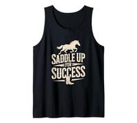 Saddle Up For Success Horse Training Tank Top