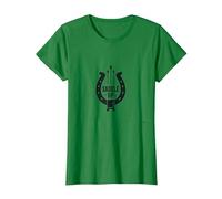 Saddle Up Horseshoe Western Cowboy Adventure, Cow Girl T-Shirt, Women, Kelly Green, S