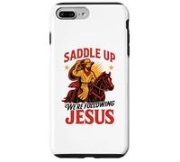 Saddle Up Were Following Jesus Faith Christian Scripture Case for iPhone 7 Plus/8 Plus