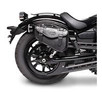 Saddlebag 3L compatible with Keeway Cruiser 250, Superlight 125 right side black