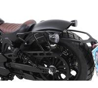 Saddlebag holder cutout black for Indian Scout Bobber / Sixty / Twenty /