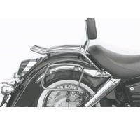 Saddlebag holder for leather bags chrome for Honda VT 1100 C3 Shadow