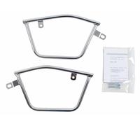 Saddlebag holder for leather bags chrome for Kawasaki EL 250 (1994)/EL 252