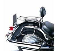 Saddlebag holder for leather bags, chrome, for Kawasaki VN 1600 Classic