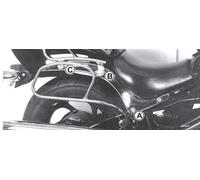 Saddlebag holder for leather bags chrome for Suzuki M 800 Intruder (2005-2009)