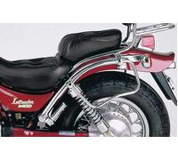 Saddlebag holder for leather bags chrome for Suzuki VS 1400 Intruder