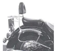Yamaha XVS 1100 A Drag Star Classic Pipe Leather Pannier Holder Chrome BY H&B