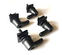 Saddlebag Lever Lock Fastener Bolt Nut Mounting Security Hardware Theft Deterrent System Twist Block For Harley Davidson Touring CVO Road Street Glide Ultra Electra RoadKing Heritage Softail Black