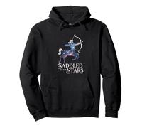 Saddled By The Stars Sagittarius Centaur Archer Design Pullover Hoodie
