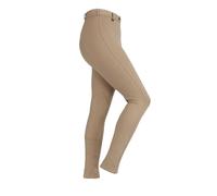 SaddleHugger Women's Plain White Jodhpurs in Beige | Size: 10R SaddleHugger Beige 10R