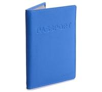 SADDLER "Harper Women's Luxurious Real Leather Passport Holder | RFID Travel Wallet for Passport, Credit & Debit Cards | Secure & Stylish Cover - Gift Boxed