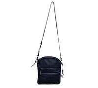 SADDLER Kimberley Women's Real Leather Crossbody Bag - Versatile Shoulder Handbag with Dual Straps, Wide Cotton Webbing & Leather Options, Multi-Pocket Organiser, Zip Closure & Dust Bag - Navy