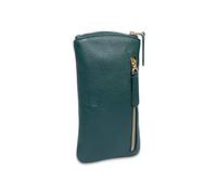 SADDLER "Mabel Real Leather Zip Top Glasses Case with Zipper Pocket and Card Holder - Gift Boxed