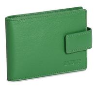 SADDLER "Robyn Cardholder - RFID Protected Real Leather Slim Wallet with 12 Card Slots - Compact East-West Card Case - Gift Boxed