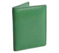 SADDLER Soft Leather Mini RFID Credit Card Holder | Designer Slim Card Holder for Women | Gift Boxed - Green