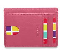 SADDLER "Stella Women's Soft Leather Slim Credit Card & ID Holder | Minimalist RFID Card Wallet | Business & Travel Case | Luxury Gift Box