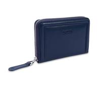 SADDLER Women's 'Annie' Gift Boxed Real Leather 3 Way Zipper Wallet in Navy SADDLER Navy One Size