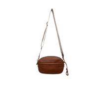 SADDLER Women's 'Laura' Secure Zip Top Closure Handmade Leather Camera Bag in Tan SADDLER Tan One Size