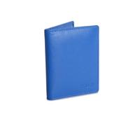 SADDLER Women's 'Lexi' Gift Boxed RFID Handmade Leather Compact Card Wallet in Blue SADDLER Blue One Size