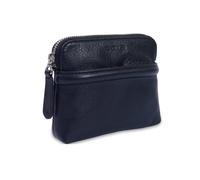 SADDLER Women's 'Louisa' RFID Leather Zipped Organiser & Cosmetic Pouch in Black SADDLER Black One Size
