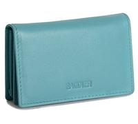 SADDLER Women's RFID Real Leather Slim Credit Card Case | Travel Bank & Business Card Holder | Compact Name Card Wallet for Debit, Credit, ID | Luxury Gift Boxed