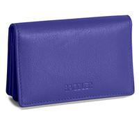 SADDLER Women's RFID Real Leather Slim Credit Card Case | Travel Bank & Business Card Holder | Compact Name Card Wallet for Debit, Credit, ID | Luxury Gift Boxed