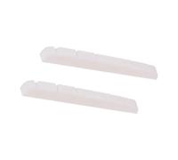 Saddles and Nut Set Ukulele String Pillow Optimizing String Resonance Natural Bone Texture for Folk Guitars Electric Guitar Nut